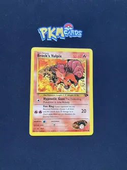 Pokemon TCG Brock’s Vulpix Gym Challenge 37/132 Regular LP. - Image 1