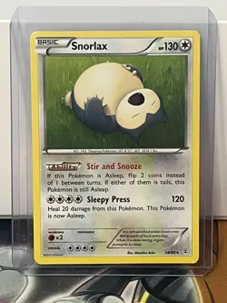 Pokemon TCG Snorlax Generations 58/83 Regular Rare NM - Image 1