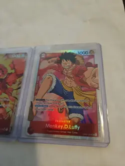 One Piece Monkey.D.Luffy OP01-024 & Alternate Art OP01-024 Premium Booster Deal - Image 3