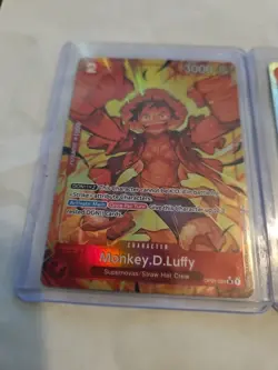 One Piece Monkey.D.Luffy OP01-024 & Alternate Art OP01-024 Premium Booster Deal - Image 4