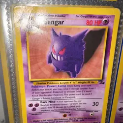 Pokemon TCG Gengar LP 20/62 Fossil Set Non Holo Rare Unlimited 1999 WOTC - Image 5