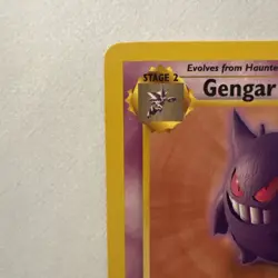 Pokemon TCG Gengar 20/62 Fossil Set Non Holo Rare Unlimited 1999 WOTC NM/LP - Image 2