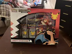 Pokemon TCG Celebrations Collection Lance's Charizard V Box NEW Factory Sealed 820650101625 - Image 1