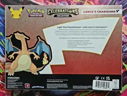Pokemon TCG Celebrations Collection Lance's Charizard V Box 820650101625 - Image 2