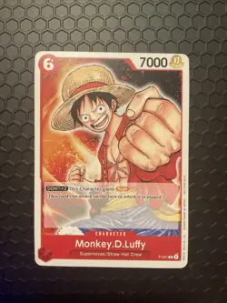 Monkey.D.Luffy (Promotion Pack 2022) P-001 One Piece Promotion Cards Pre errata - Image 2