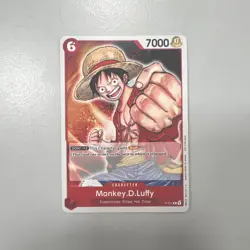 Pre Errata Monkey.D.Luffy (Promotion Pack 2022) P-001 One Piece Promotion Card - Image 1