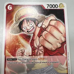 Monkey.D.Luffy (Promotion Pack 2022) P-001 One Piece Promotion Cards Pre Errata - Image 2