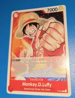Monkey.D.Luffy (Promotion Pack 2022) P-001 OnePiece Promotion Cards Pre Errata - Image 4