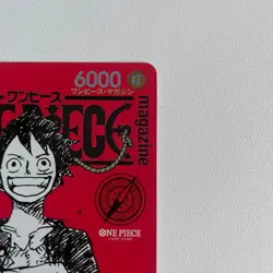 Monkey D Luffy ST21-014 Weekly Shonen Jump 2025 Promo ONE PIECE Card Japanese NM - Image 3