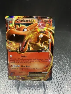 Charizard EX 11/106 Pokemon Flashfire Rare EX Near Mint Card NM 1 - Image 1