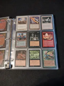 Binder Older Magic The Gathering Cards, The Dark - Marcadian Masks 35 Pages Full - Image 4