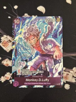 Monkey D Luffy P-041 ( Promo ) BANDAI Card Games FEST 23-24 ONE PIECE - English - Image 1