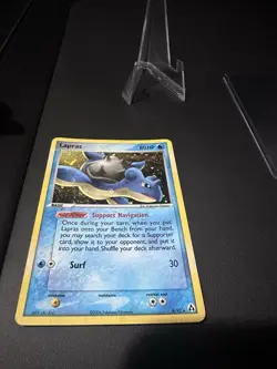 Lapras 8/92 EX Legend Maker Holo Rare Pokemon trading card TCG - Image 2