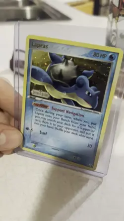Lapras 8/92 Legend Maker Reverse Holo Rare Pokemon TCG - LP - Image 2