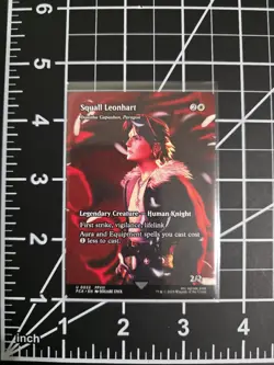 Squall Leonhart Danitha Capashen, Paragon 0022 FCA Borderless MTG Final Fantasy - Image 1