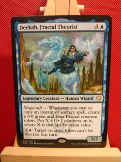 Deekah, Fractal Theorist - Commander: Strixhaven - Rare - NM - MTG - Image 1