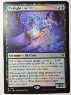 Twilight Diviner - Lorwyn Eclipsed - Foil - NM - Magic: The Gathering - Image 1