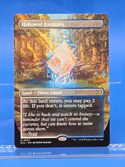 Hallowed Fountain (Borderless) Lorwyn Eclipsed Regular - Image 1