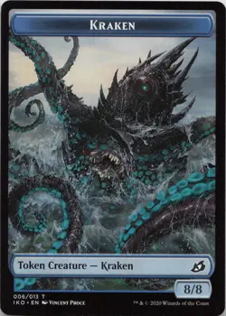 Kraken Token T Ikoria: Lair of Behemoths 6 - LP MTG - Image 1