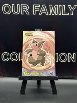 Pokemon Topps Advanced Series - #38 red topps Grumping NM/REGULAR - Image 1