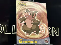 Pokemon Topps Advanced Series - #38 red topps Grumping NM/REGULAR - Image 4