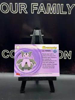 Pokemon Topps Advanced Series - #38 red topps Grumping NM/REGULAR - Image 5