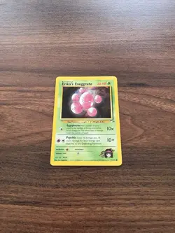 💥 Erika's Exeggcute (Gym Heroes Set Pokemon 2000) Vintage #77/132 NM - Image 2