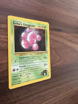 💥 Erika's Exeggcute (Gym Heroes Set Pokemon 2000) Vintage #77/132 NM - Image 3