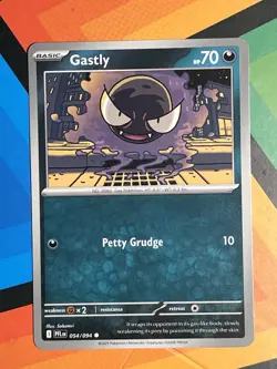 Ghastly - ME02: Phantasmal Flames 054/094 - Common - NM Pokemon TCG x1 - Image 1