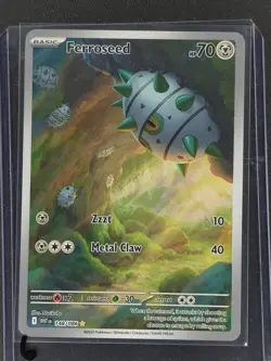 Ferroseed #148/086 Pokemon SV: White Flare 2025 NM 🔥 - Image 3