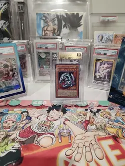 2004 Yu-Gi-Oh Spell Ruler English #SRL000 BlueEyes Toon Dragon SCT BGS 9.5 JS - Image 1