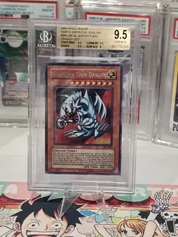 2004 Yu-Gi-Oh Spell Ruler English #SRL000 BlueEyes Toon Dragon SCT BGS 9.5 JS - Image 2