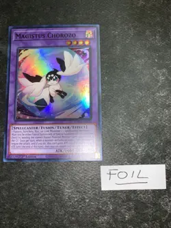 Yu-Gi-Oh! Magistus Chorozo SUDA-EN100 SR Supreme Darkness 1st Edition NM - Image 1
