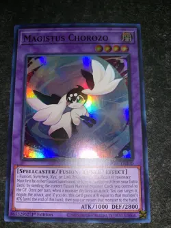 Yu-Gi-Oh! Magistus Chorozo SUDA-EN100 SR Supreme Darkness 1st Edition NM - Image 2