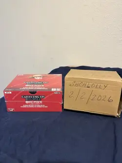 One Piece TCG OP-13 Carrying On His Will Booster Box ENGLISH Sealed + bonus card - Image 3