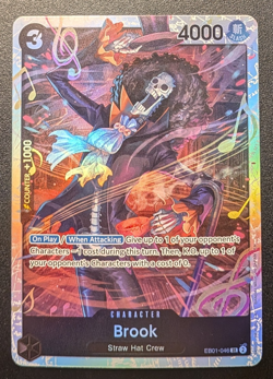 Brook EB01-046 SR - One Piece Tcg English Card Game Near Mint - Image 1