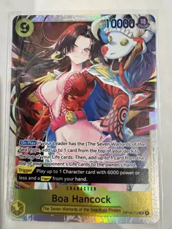 One Piece Boa Hancock (112) SR The Azure Sea's Seven (OP14) NM - Image 1