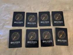 One Piece Tcg SUPER RARE LOT of 8 - Image 2