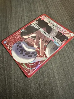 Trafalgar Law Leader Alt Art OP14-001 Azure Seas Seven OP14 One Piece Japanese - Image 4