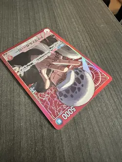 Trafalgar Law Leader Alt Art OP14-001 Azure Seas Seven OP14 One Piece Japanese - Image 5