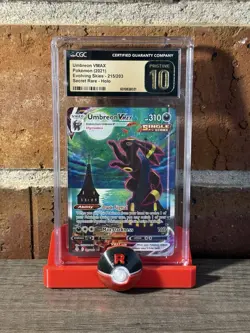 Pokemon 2021 Umbreon VMAX #215 Evolving Skies Alternate Art CGC 10 PRISTINE - Image 1