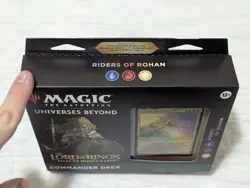 Magic the Gathering Lord of the Rings Riders of Rohan Commander Deck Sealed - Image 4