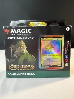Magic: The Gathering The Lord Of The Rings Riders Of Rohan Commander Deck 13+ - Image 2