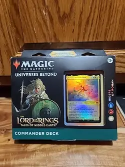 Magic The Gathering MTG Commander Deck Lord of the Rings Riders of Rohan - Image 1
