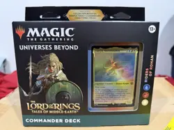 MTG MAGIC THE GATHERING THE LORD OF THE RINGS RIDERS OF ROHAN COMMANDER DECK - Image 1