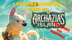 Lorcana Archazia's Island Singles All Rarities NONFOIL You Pick - Image 1