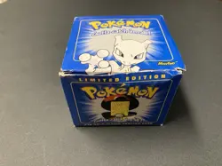 1999 Burger King Pokemon 23k Gold Plated Mewtwo Trading Card Sealed NIB W/ COA - Image 1