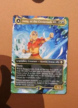 MTG Aang, At The Crossroads (Borderless) x1 NM from Avatar: The Last Airbender - Image 1