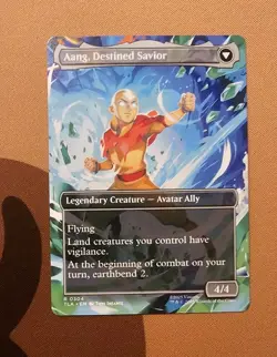 MTG Aang, At The Crossroads (Borderless) x1 NM from Avatar: The Last Airbender - Image 2