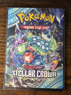 Pokemon Stellar Crown Trainer Tips Card Terapagos - Image 1
